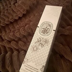 Diptyque Hand and Body Lotion with Black and White Design